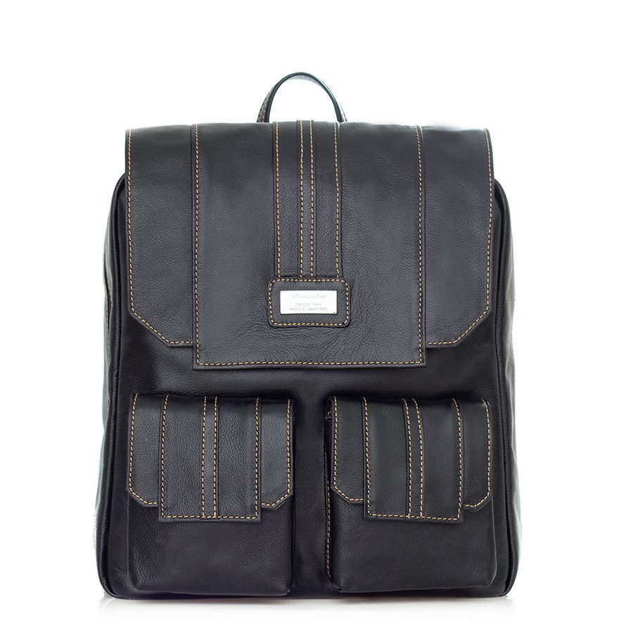 Mochila de Couro Unissex