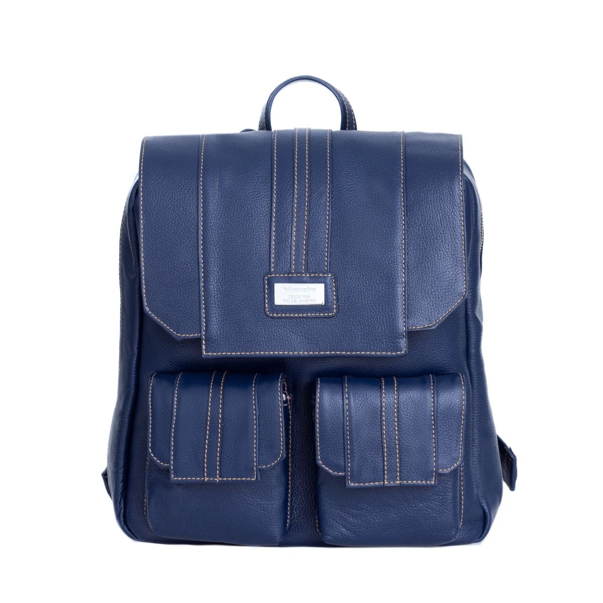 Mochila de Couro Unissex