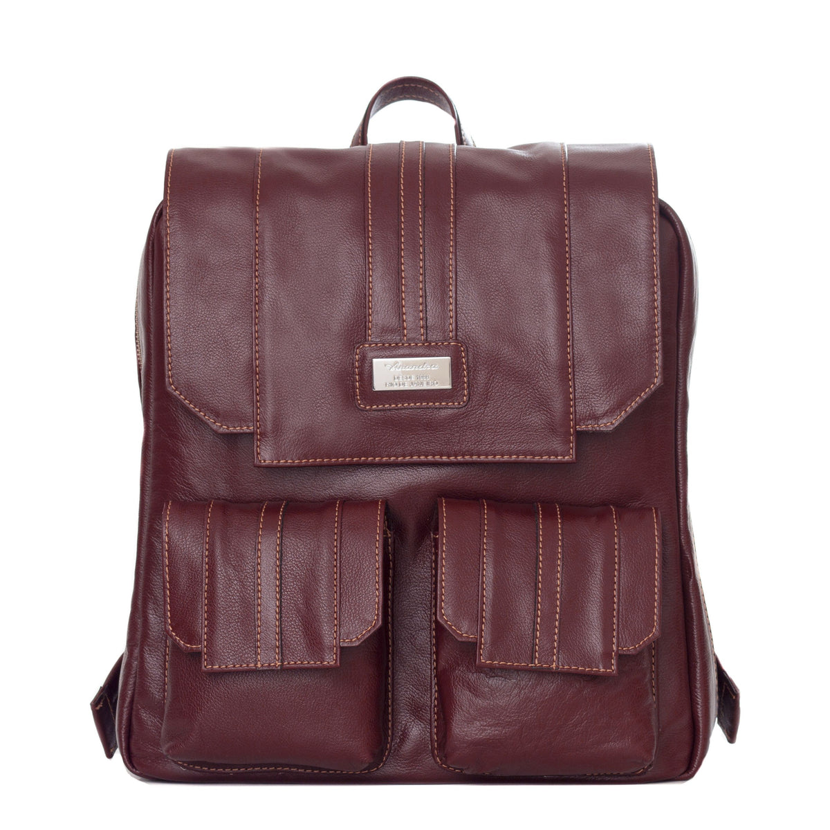 Mochila de Couro Unissex